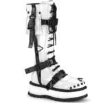 Slacker-260 White Patente Demonia Portugal