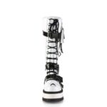 Slacker-260 White Patente Demonia Portugal - Image 3