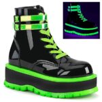 Slacker-52 Black U V Verde Iridescente Demonia Portugal