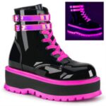 Slacker-52 Demonia Portugal Black U V Rosa Iridescente - Image 6