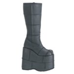 Stack-301 Demonia Portugal Preto Couro Vegano