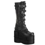 Stack-308 Couro Vegano Preto Demonia Portugal