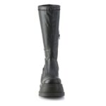 Stomp-200 Couro Vegan Stretch Preto Demonia Portugal - Image 3
