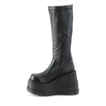Stomp-200 Couro Vegan Stretch Preto Demonia Portugal - Image 4