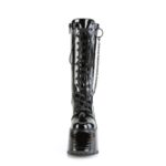 Swing-150 Black Stretch Patente Demonia Portugal - Image 3