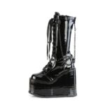 Swing-150 Black Stretch Patente Demonia Portugal - Image 4