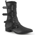 Warlock-110-b Demonia Portugal Preto Couro Vegano