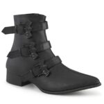 Warlock-50-b Demonia Portugal Preto Couro Vegano