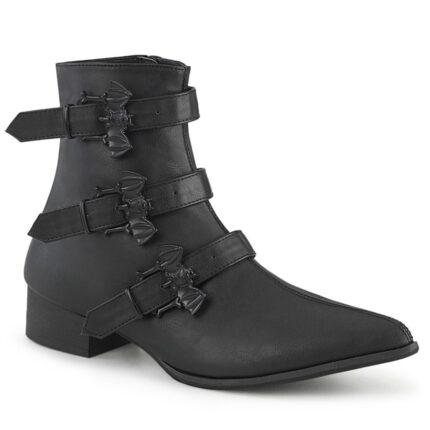 Warlock-50-b Demonia Portugal Preto Couro Vegano