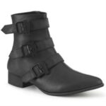 Warlock-50-c Couro Vegano Preto Demonia Portugal - Image 6
