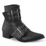 Warlock-55 Demonia Portugal Preto Couro Vegano