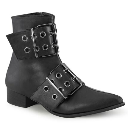 Warlock-55 Demonia Portugal Preto Couro Vegano