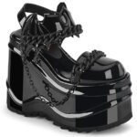 Wave-20 Black Patente Demonia Portugal
