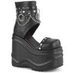 Wave-22 Couro Vegano Preto Demonia Portugal - Image 6