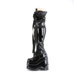 Wave-315 Demonia Portugal Black Stretch Patente - Image 4