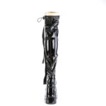 Wave-315 Demonia Portugal Black Stretch Patente - Image 5